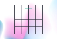 در اینجا چند مربع حساب می کنید؟